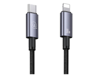 USAMS Kabel USB-C na Lightning 30W 1,2mFast Charging stalowy - 1569031 - zdjęcie 1